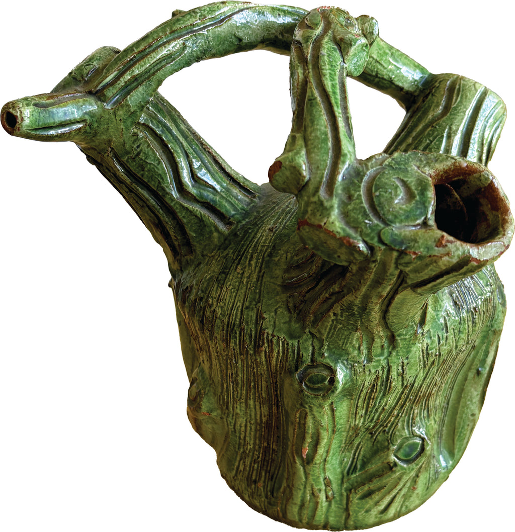 Green Puzzle Jug